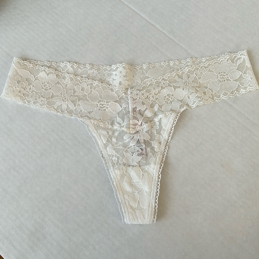 Victoria’s Secret lace thong